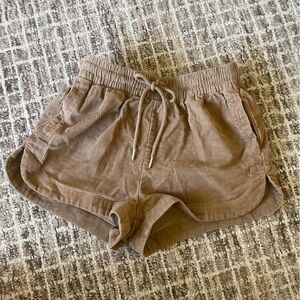 Rhythm Brown Corduroy Shorts